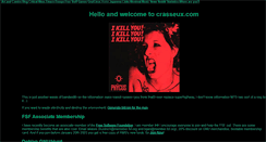Desktop Screenshot of crasseux.com